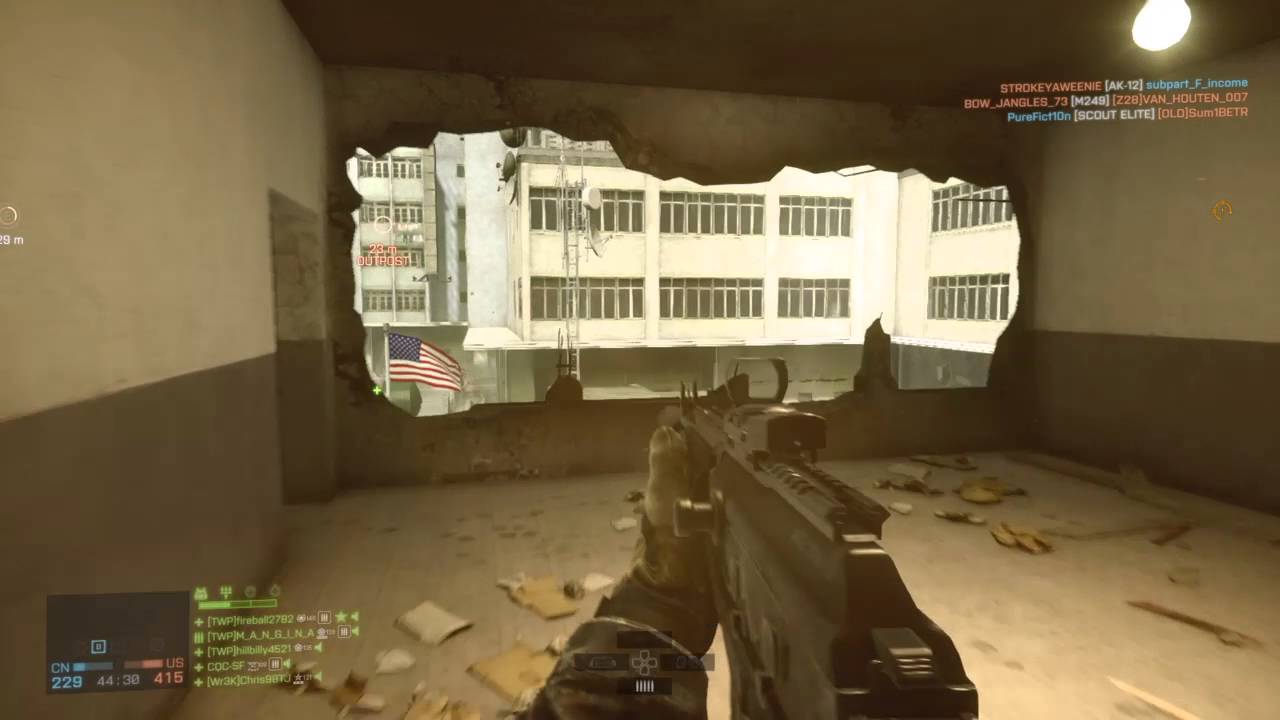 Battlefield 4 - Battlefield awareness: Hearing footsteps & gunfire