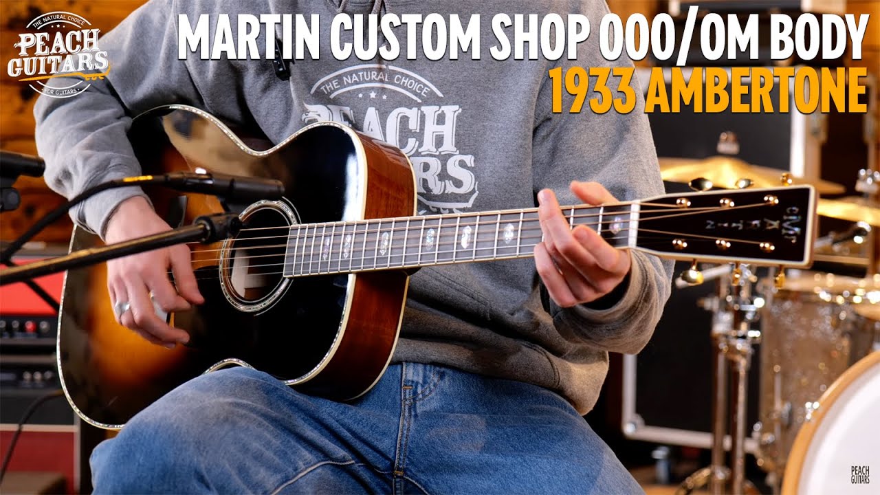 Martin Custom Shop | 000/OM Auditorium Body - 41 Style - 1933 Ambertone