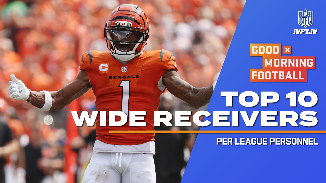League Personnel's Top 10 WRs | GMFB
