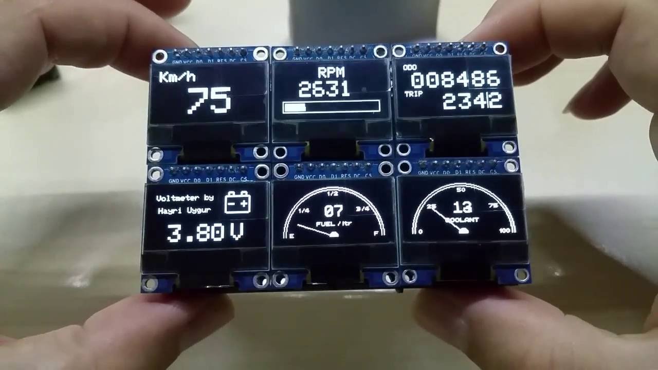 OLEDiUNO Display PCB, please see my improved version too :-)