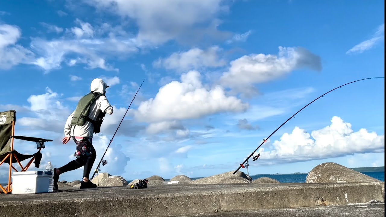最高にアドレナリンがでる瞬間　【打ち込み釣り　スーパーフカセ　沖縄釣り　okinawa fishing】