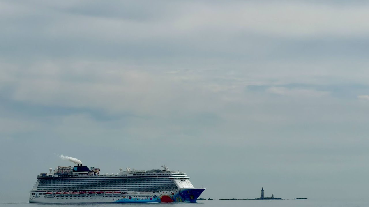 Search ongoing after crew member falls from Boston-bound cruise ship