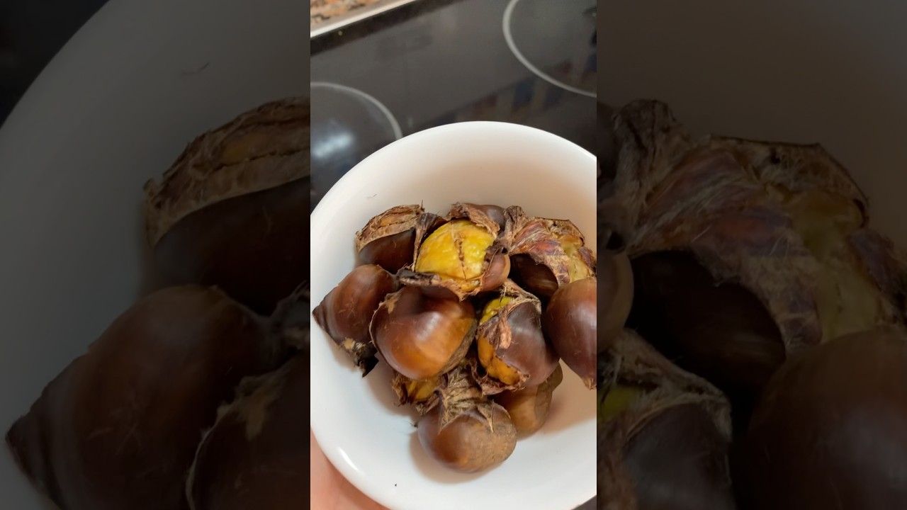 Recette marron chaud au four #food #recette #recettefacile