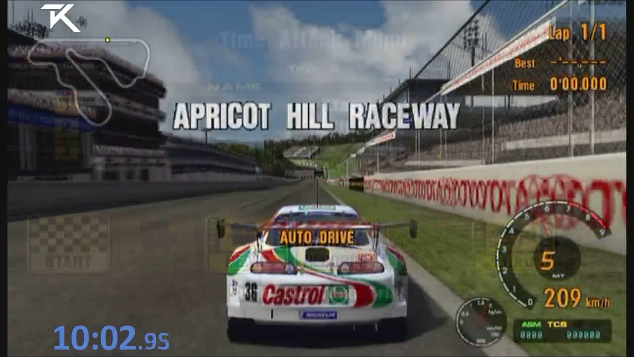 Gran Turismo 3 - Time Attack speedrun sample (23:08)