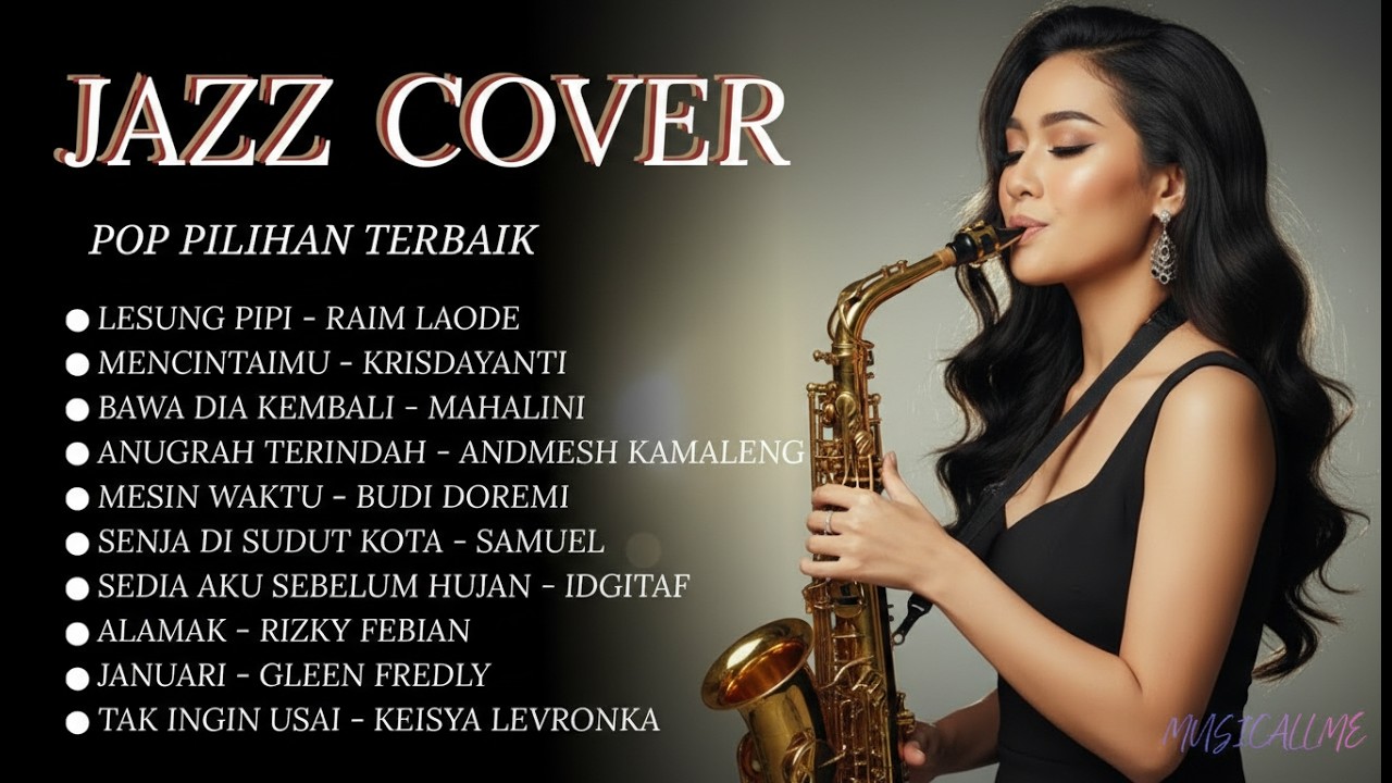 Lagu Cafe Santai Hits Indonesia ~ Cover Lagu Hits Viral Lagu Temen Kerja | Jazz Cover By Musicallme