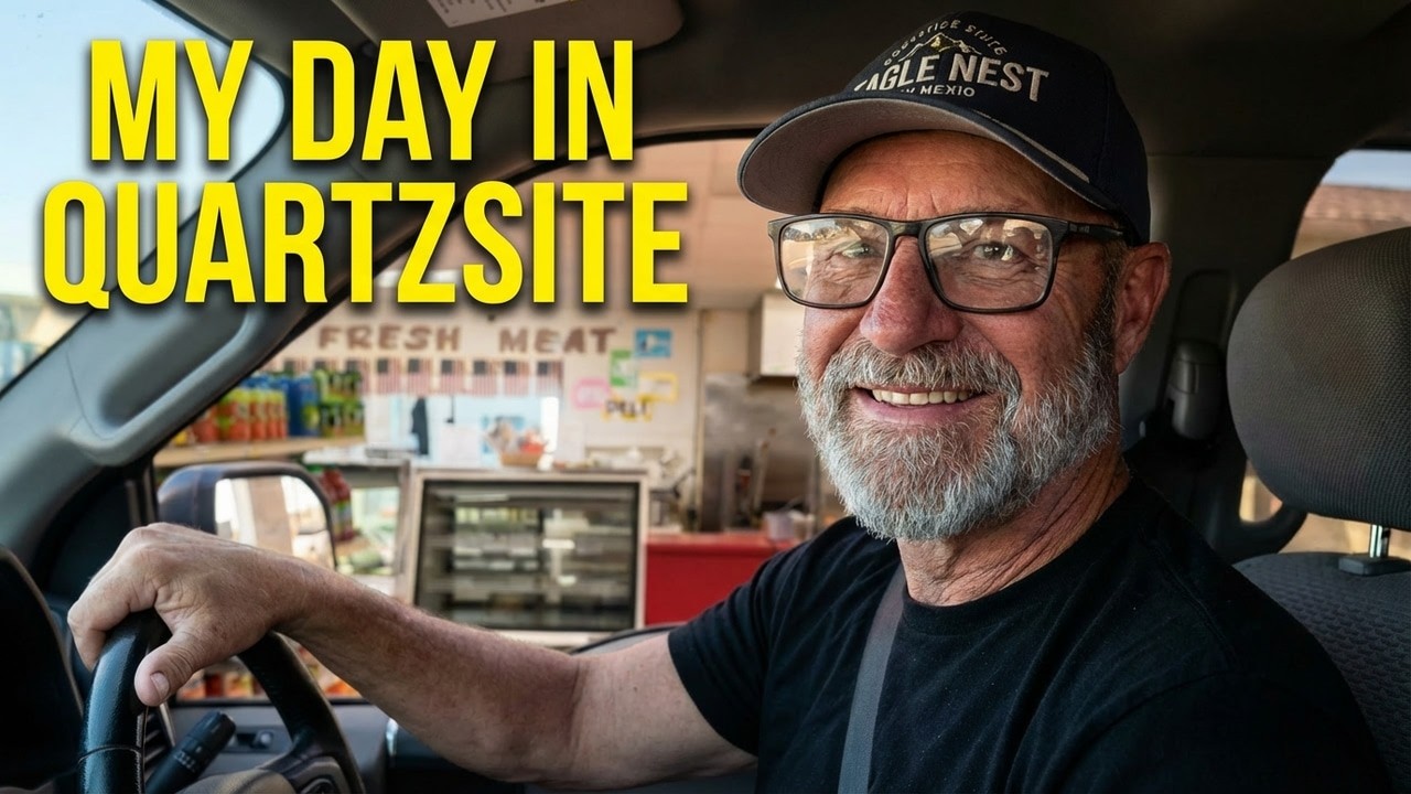 RV Life in Quartzsite: Privacy, Groceries & YouTube Reality