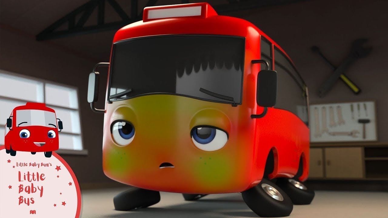 Buster está enfermo | Nanas para bebés | Little Baby Bus Español - Little Baby Bum