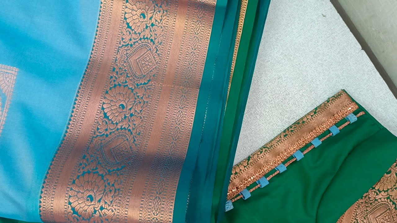 Easy and beautiful neck design cutting and stitching for blouse 