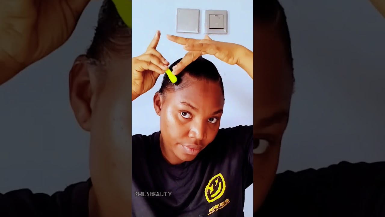Quick protective hairstyle