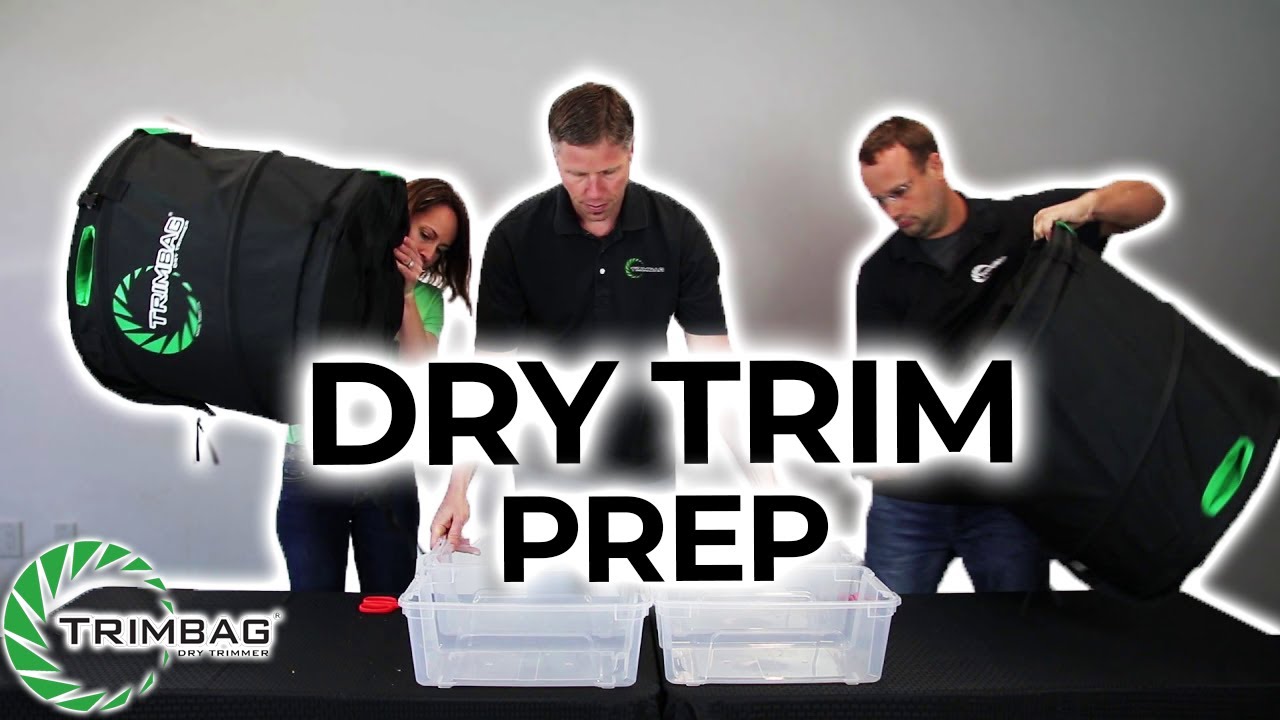Trimbag Dry Trimmer Preparation | Demonstration Video and Results