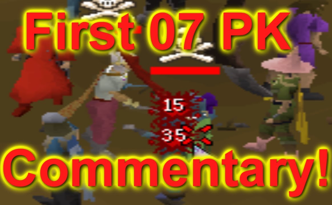 Runescape 2007 | B0aty - First PK Commentary