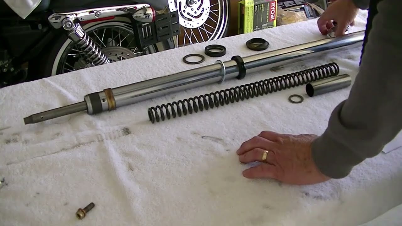 Sportster 72 Extended Fork Tubes Installation