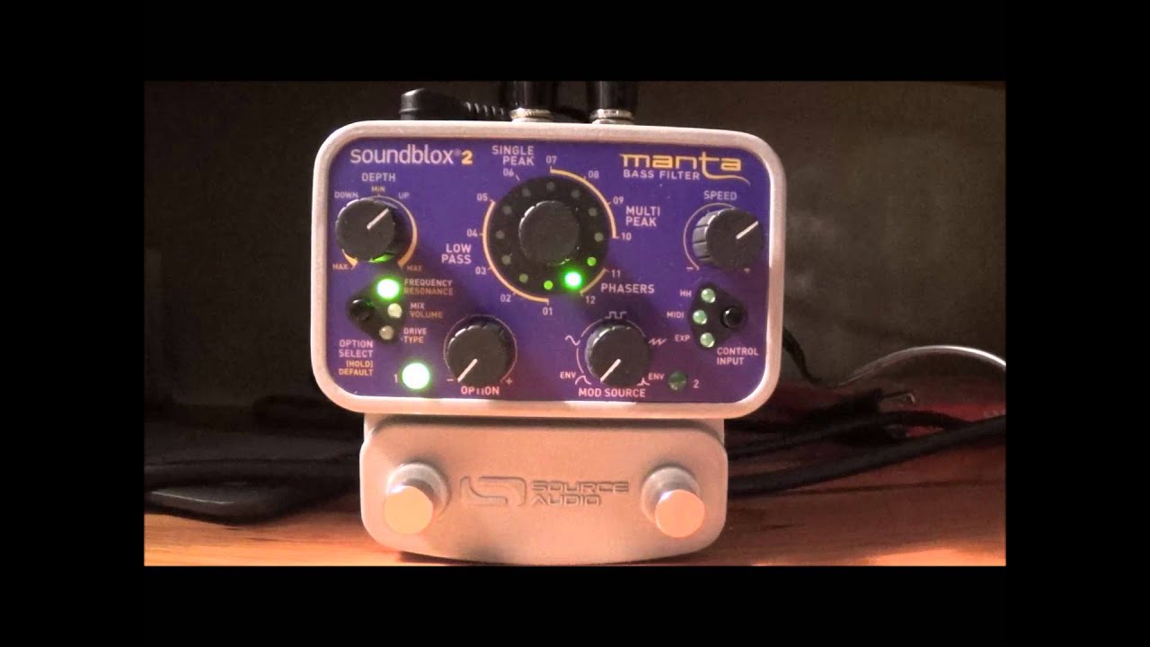 Source Audio Manta Bass Demo