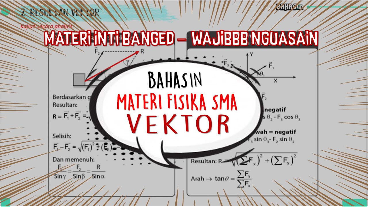 Ringkasan materi VEKTOR | FISIKA SMA kelas 10