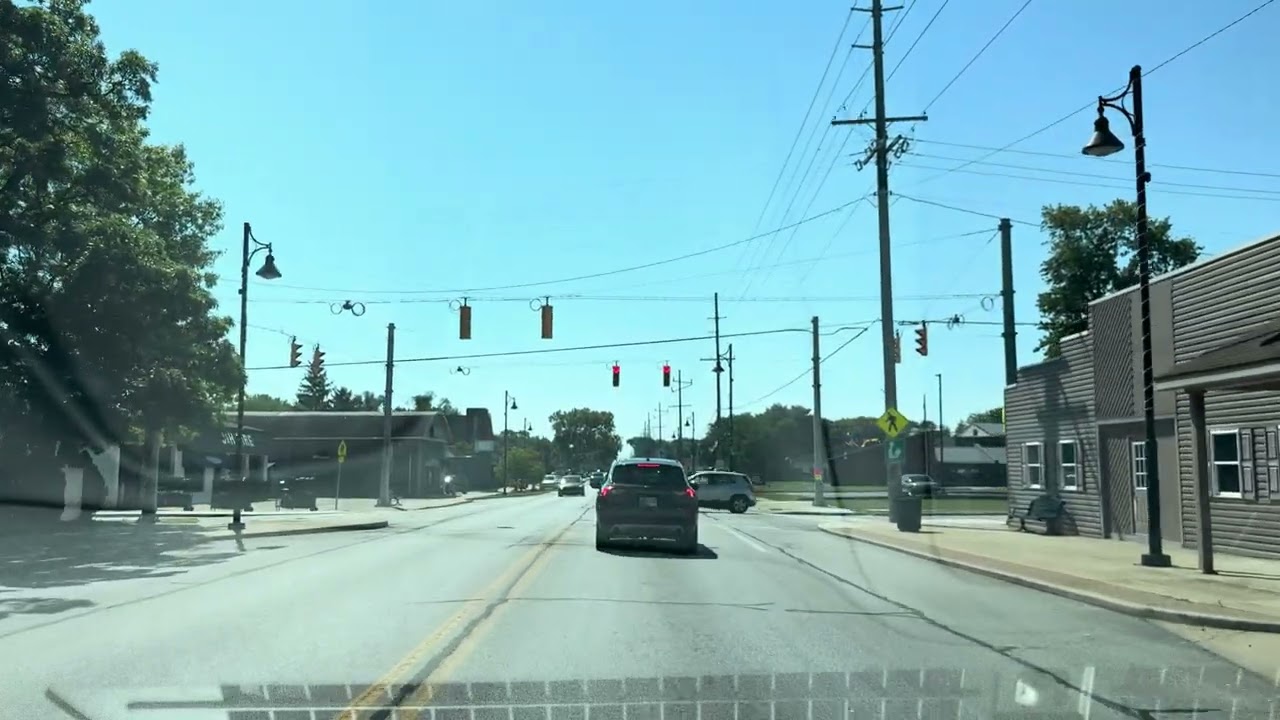 Demotte, Indiana drive 4k