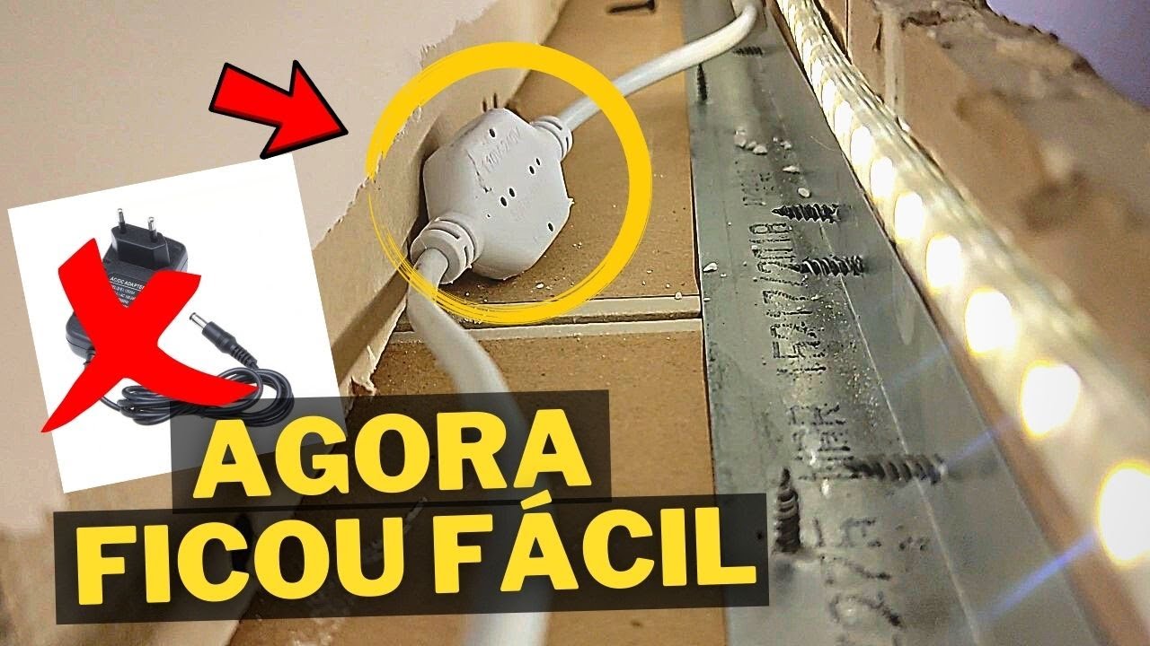 COMO INSTALAR FITA DE LED NA SANCA - A MELHOR FITA DE TODAS