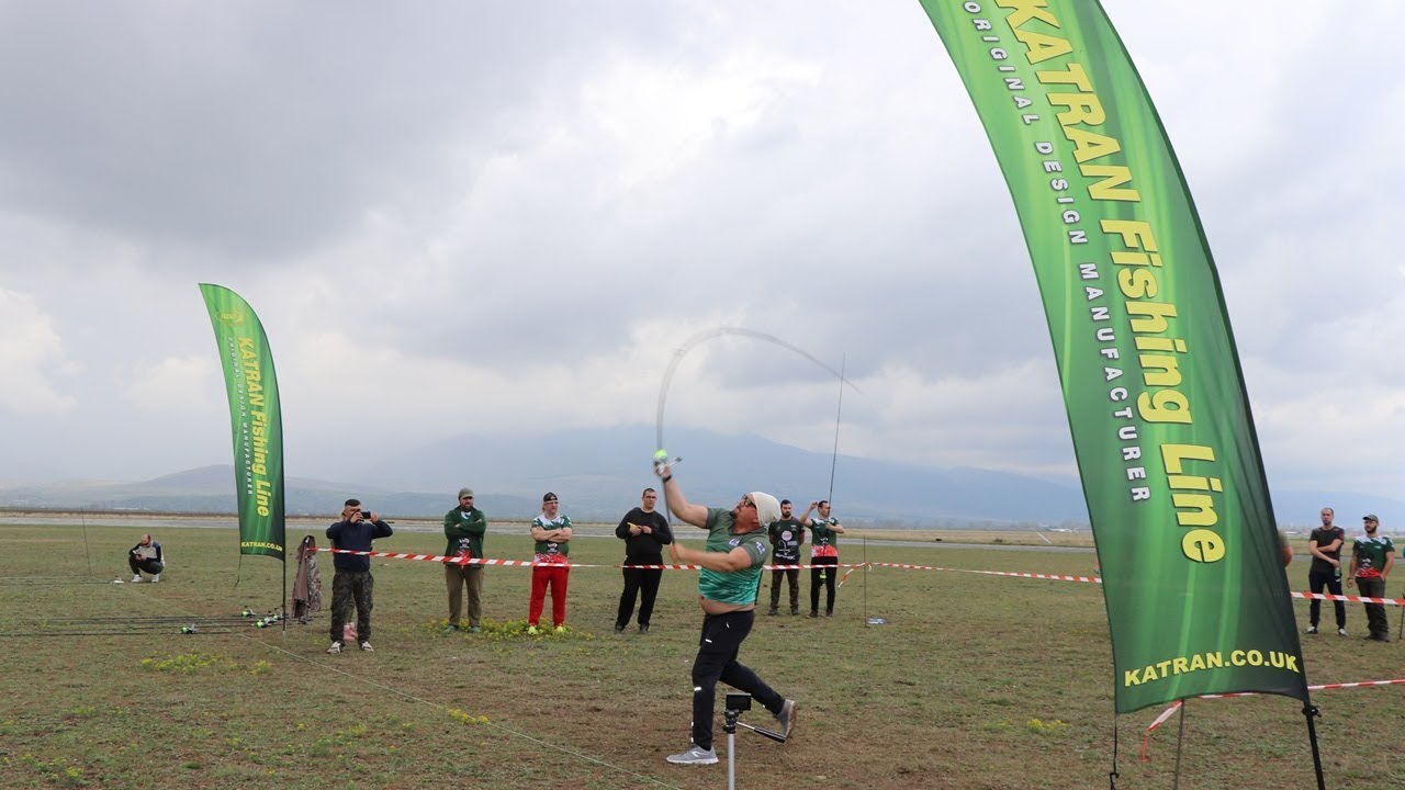 2019 Bulgaristan Carp Casting Yarışması | Uzak Mesafe Olta Atışları