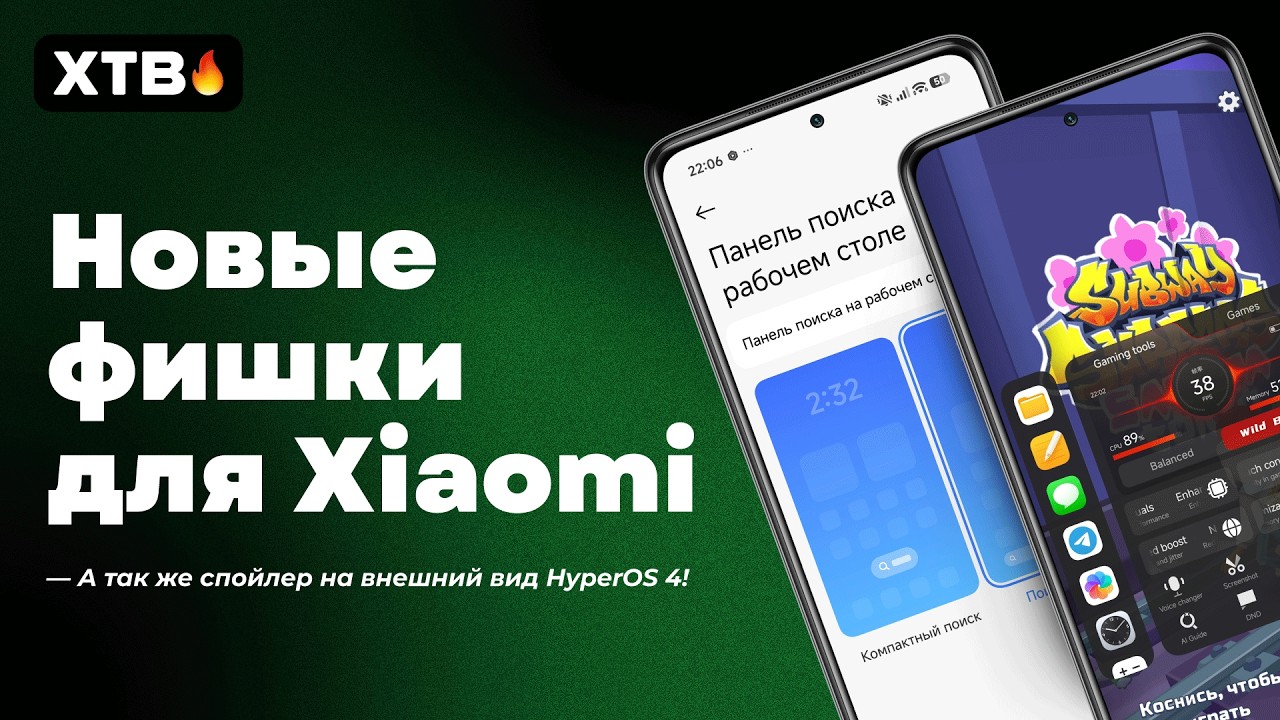 😮 Новые ФИШКИ для Xiaomi, REDMI и POCO с HyperOS 3 // Слито Приложение из HyperOS 4?