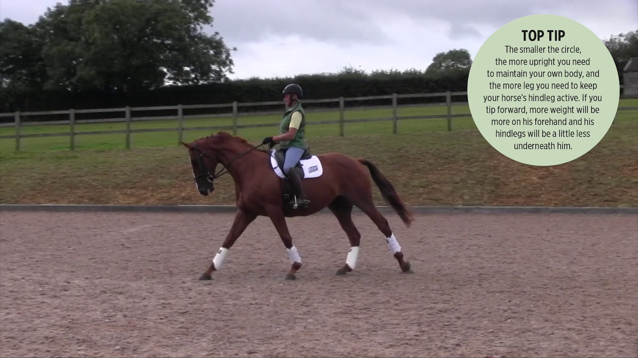 Mary King's spiralling exercise | Horse&Rider and Baileys Horse Feeds