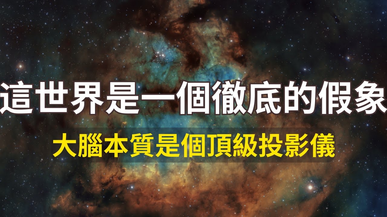 超弦理論|大腦的本質是個頂級的投影儀！為什麼說我們的這個世界是一個徹底的假象？#15