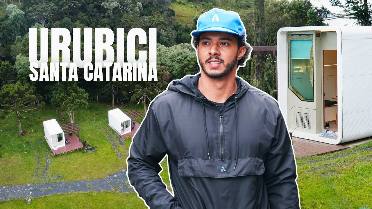 Conheci uma HOSPEDAGEM do futuro na SERRA CATARINENSE l Urubici
