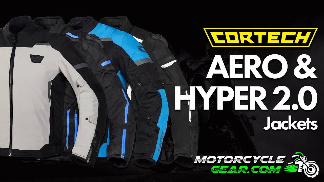 Cortech Aero Flo 2.0, Aero Tech 2.0, Hyper Tech 2.0 & Hyper Flo 2.0 Jackets Review