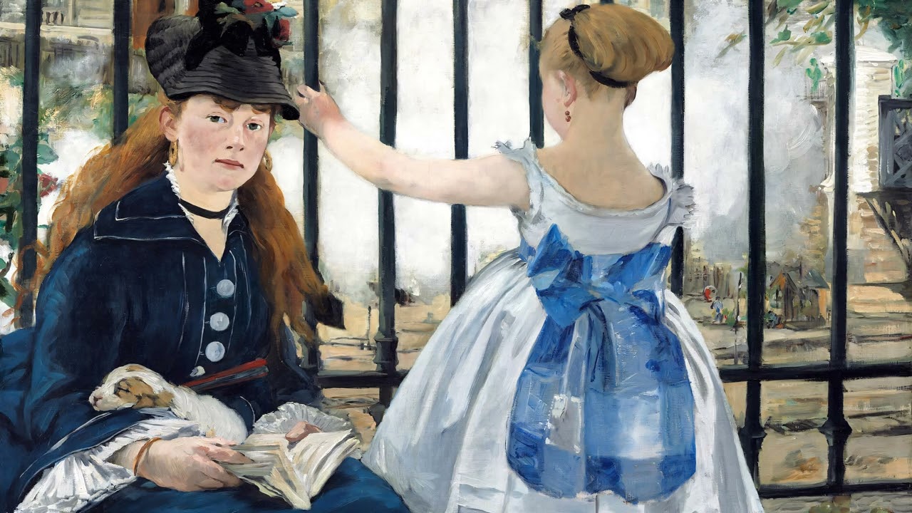 A Manet with No Train - 2 Hours Screensaver     ---EcoArtLab • Frame TV & Printable Art