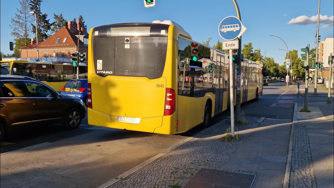 Bus Berlin | Mitfahrt im M32 von Brunsbüttler Damm/Stadtgrenze bis Magistrasweg im MB GN 20 5045