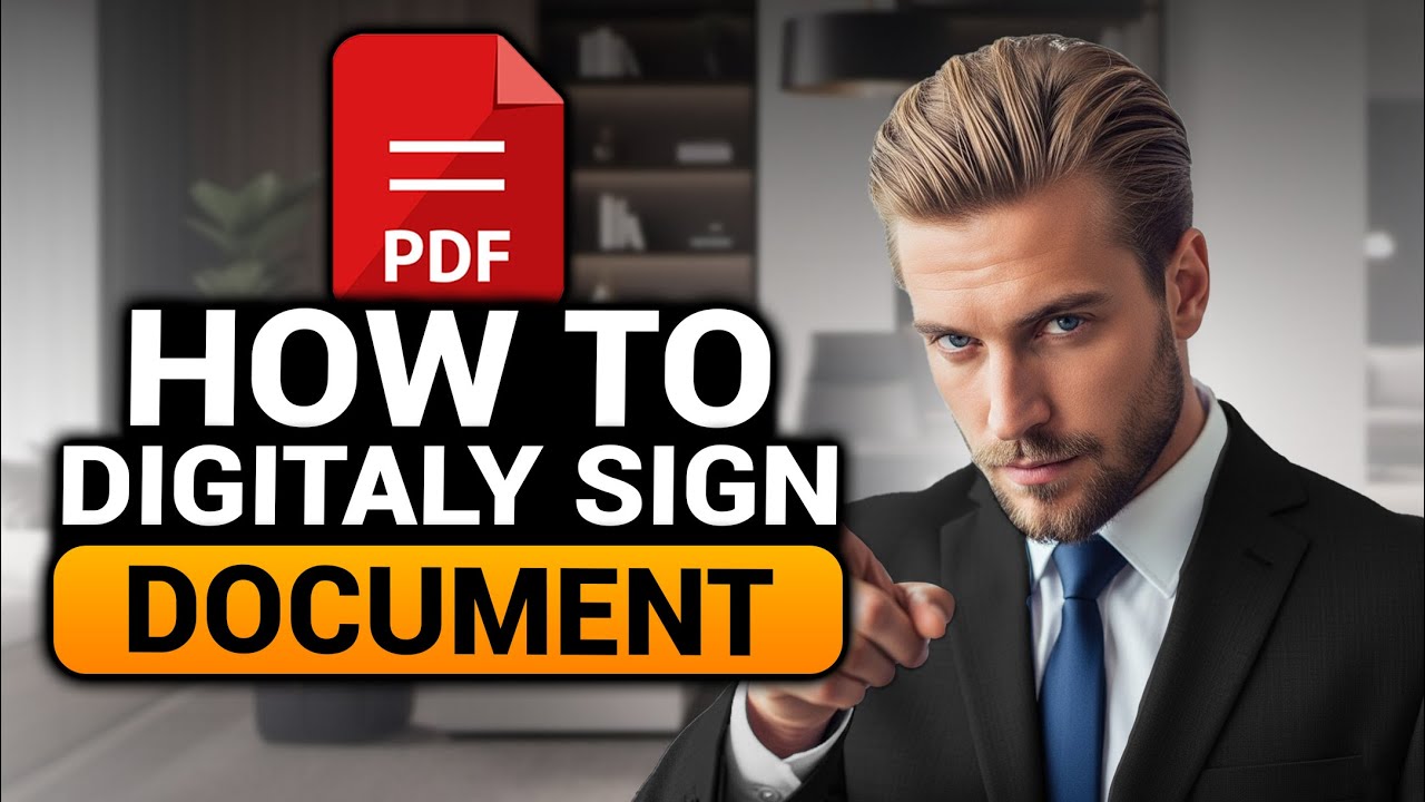 How To Digitally Sign a PDF Document (𝟮𝟬𝟮𝟲) | 100% WORKS | NO Yapping, To The Point! | FAST & EASY