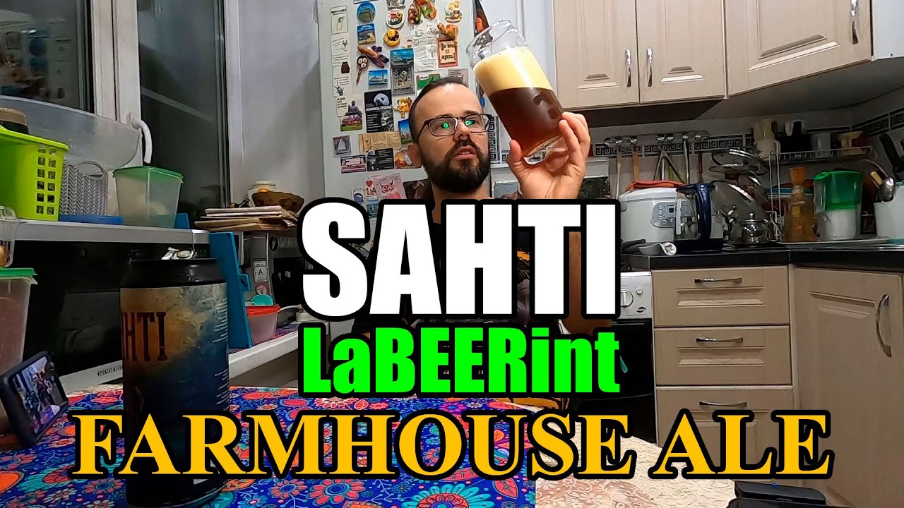 ПИВО SAHTI от LaBEERint. FARMHOUSE ALE #пиво #обзор #beer