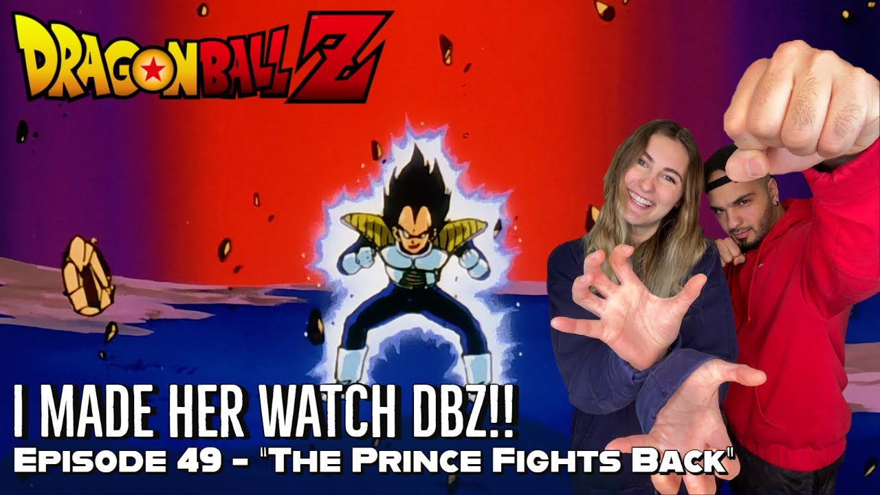Making My Girlfriend Watch Dragon Ball Z - Episode 49 Reaction Video