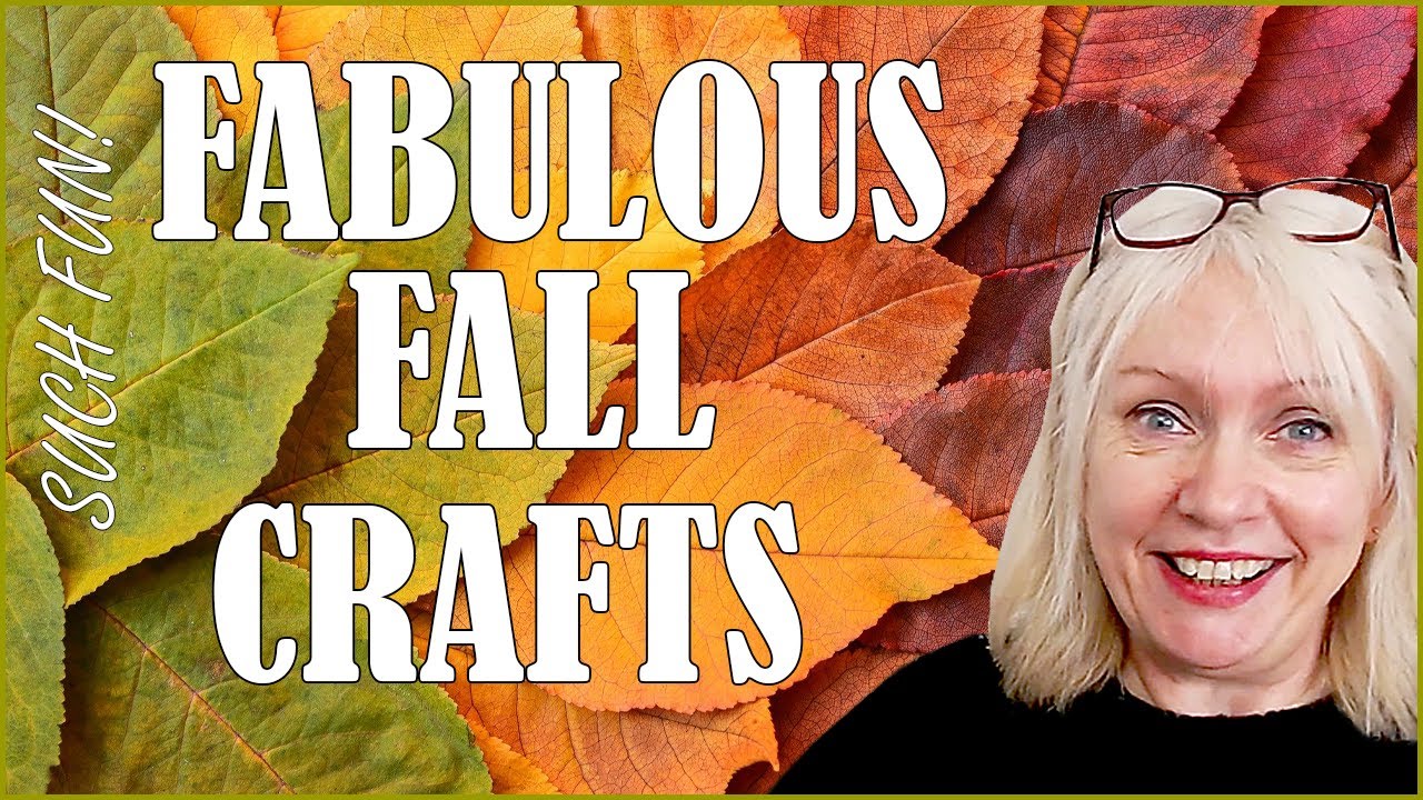 Fall crafts you will want to make! Fun autumn decorations to keep, gift or sell. Cheerful!