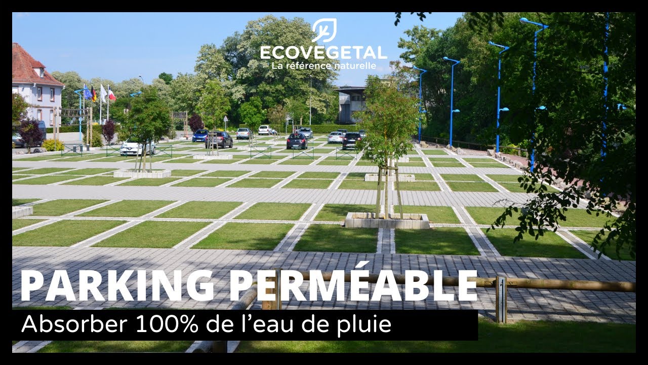 Absorber 100% de l'eau de pluie