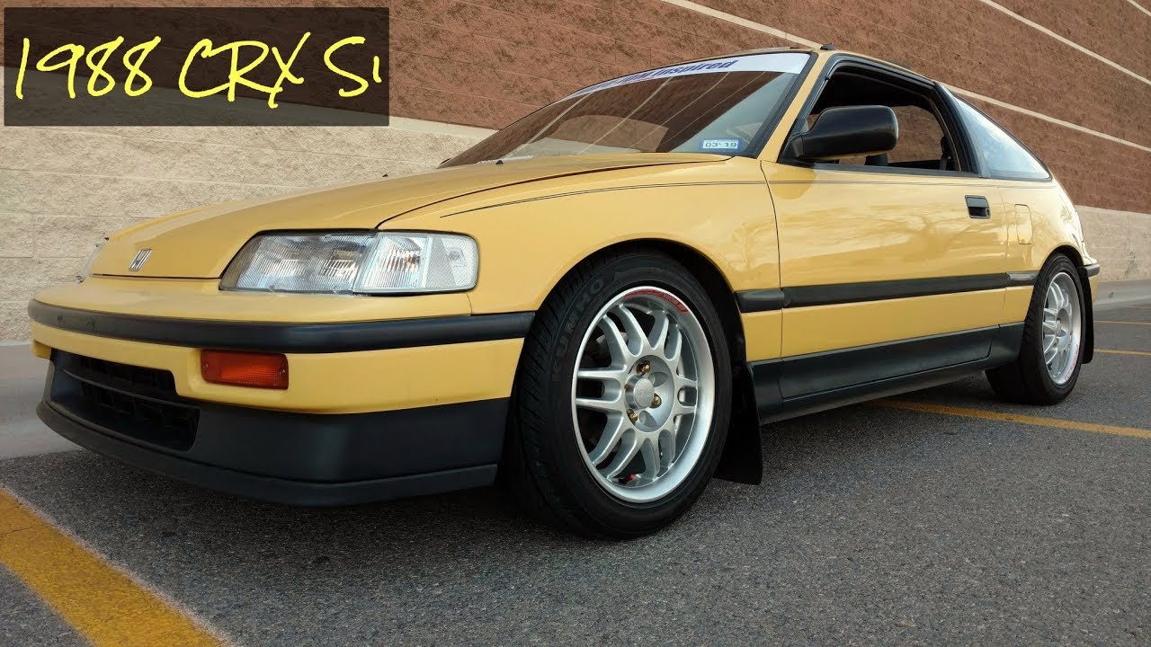My 1988 CRX Si Build Update - Project Y49