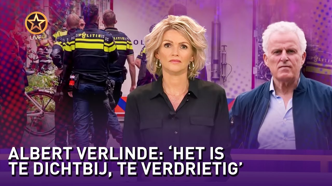 Albert Verlinde in shock over neergeschoten Peter R. de Vries | SHOWNIEUWS