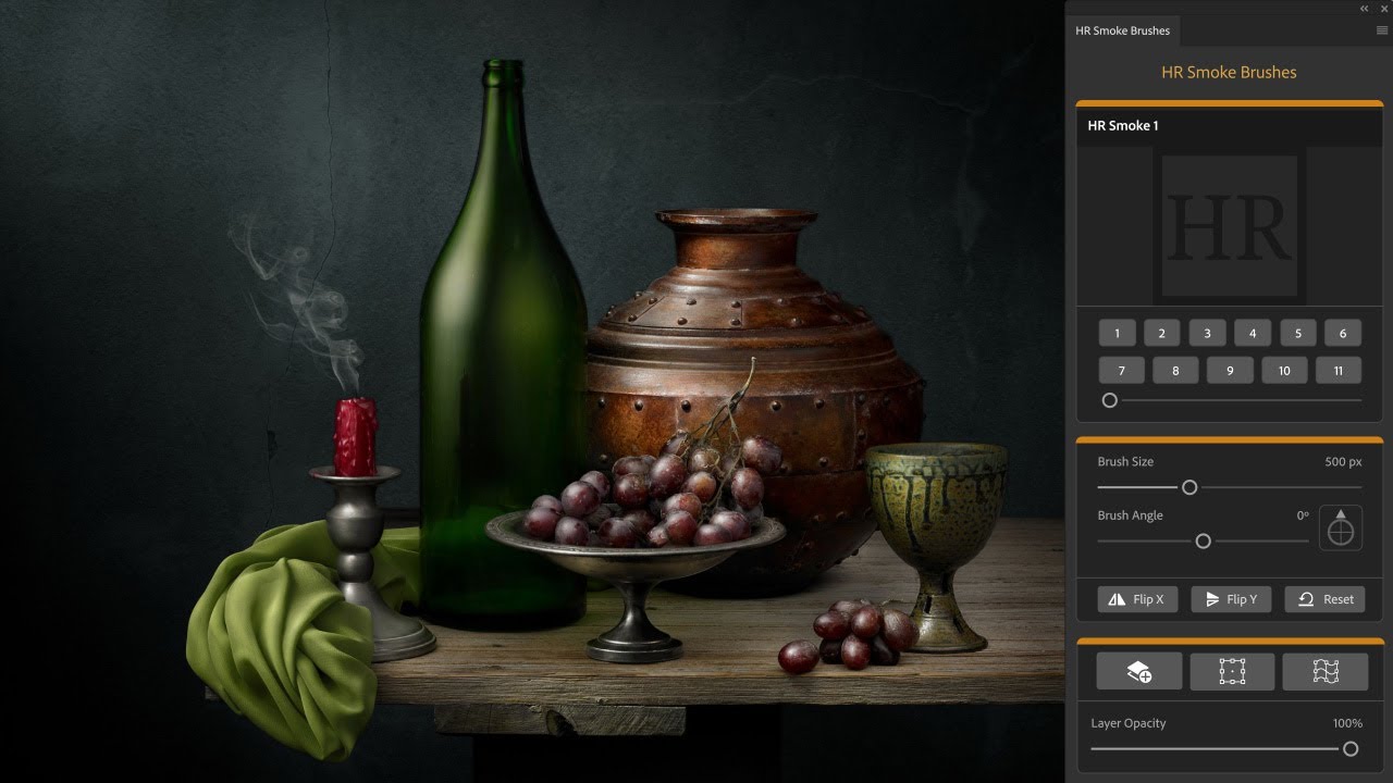 Harold Ross Smoke Brushes Photoshop Plugin