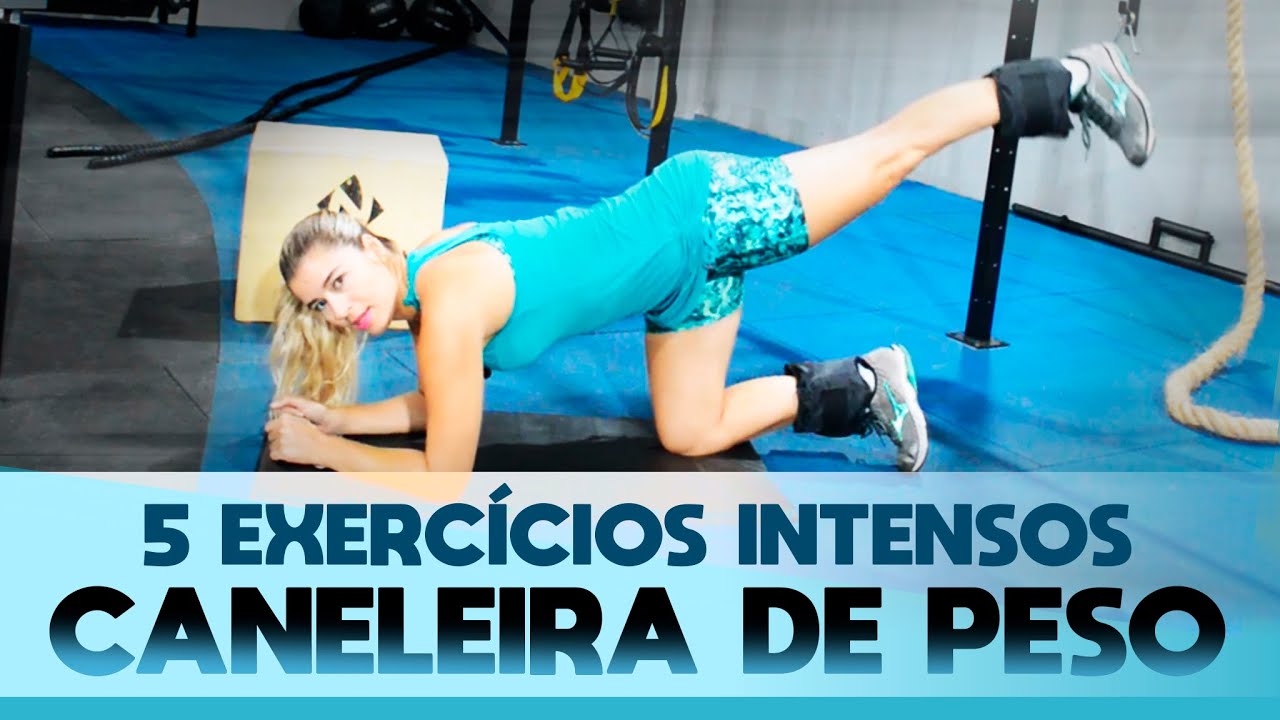 BUMBUM E PERNAS TORNEADAS | Treino de Pernas Com Caneleiras de Peso | Natural Fitness