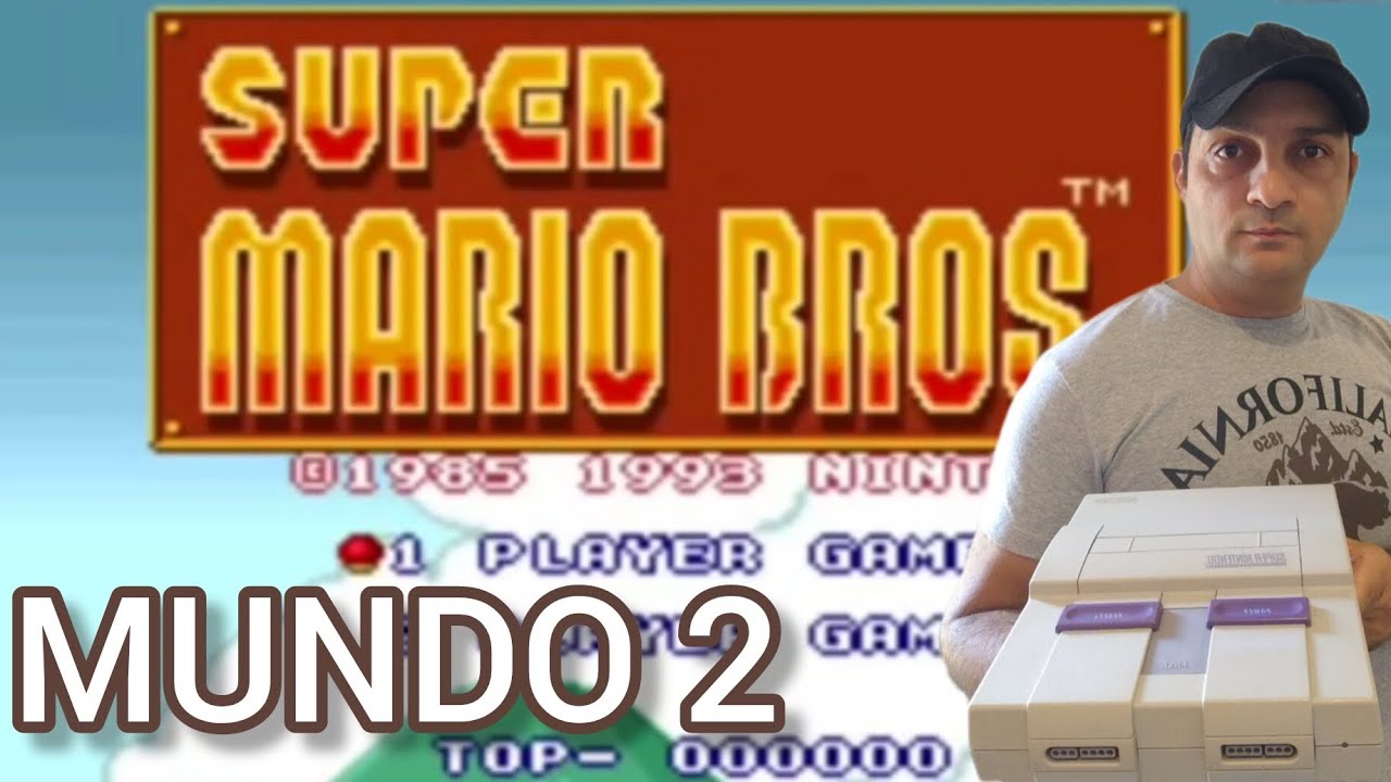 Super Mario Bros no SNES – Detonado Mundo 2 Completo | Gameplay Clássico