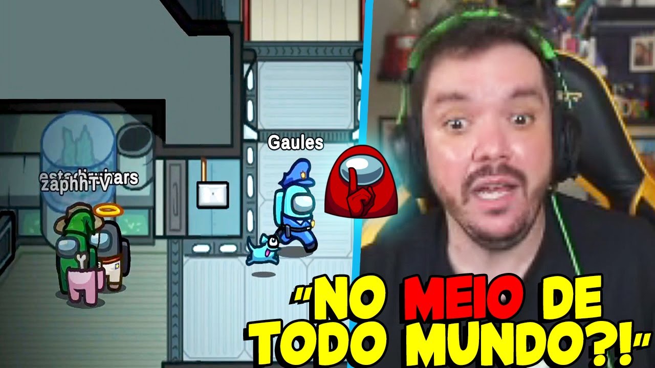 GAU TENTOU DESCOBRIR O IMPOSTOR E JOGOU TODOS OS TRIPULANTES PARA FORA DA NAVE! 3º IMPOSTOR?