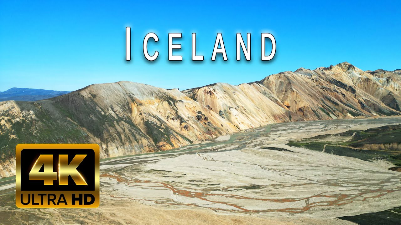 ICELANDIC SUMMER 4K | Beautiful Icelandic 🇮🇸 Nature by Drone