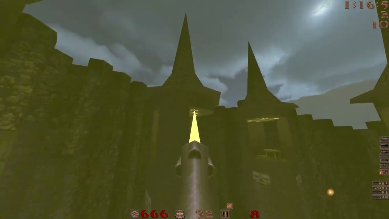 Quake - Easy Run of rm_moon by Justin 'optic' Fleck in 2:05 (table filler)