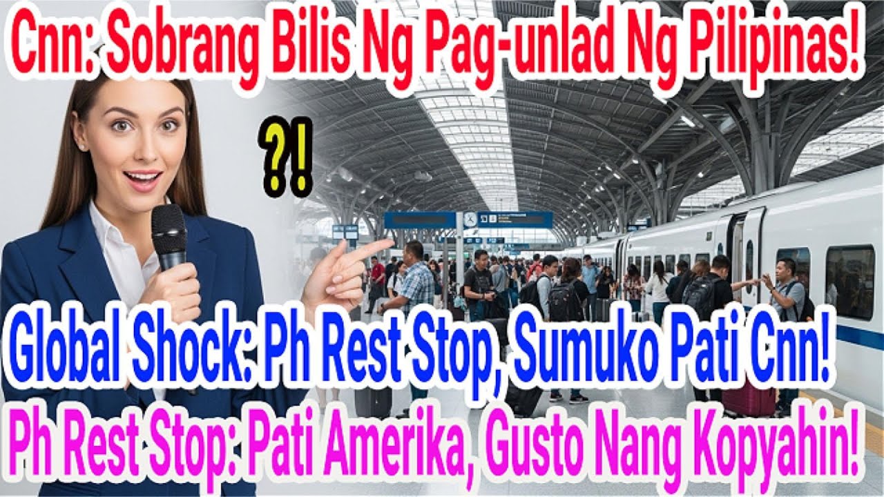 Shocking! Philippine Rest Stops: CNN, Nasurpresa Sa Social Gap. Viral!