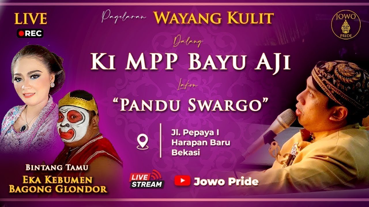 🔴Wayang Kulit Ki MPP Bayu Aji BT Eka Kebumen & Bagong Glondor Lakon Pandu Swarga | Bekasi