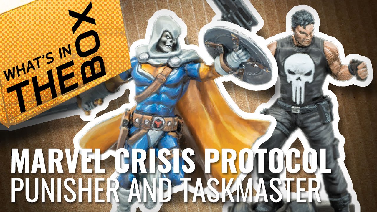 Unboxing: Punisher & Taskmaster | Marvel: Crisis Protocol