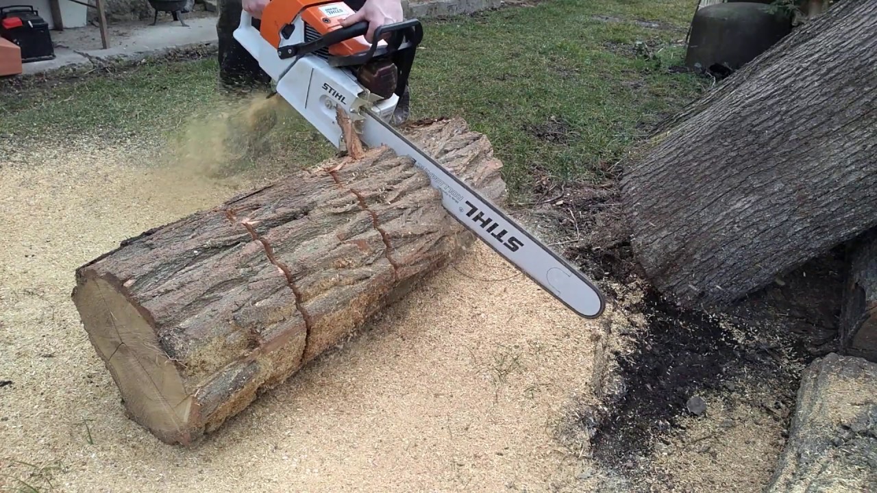 Stihl MS 880 and big agate