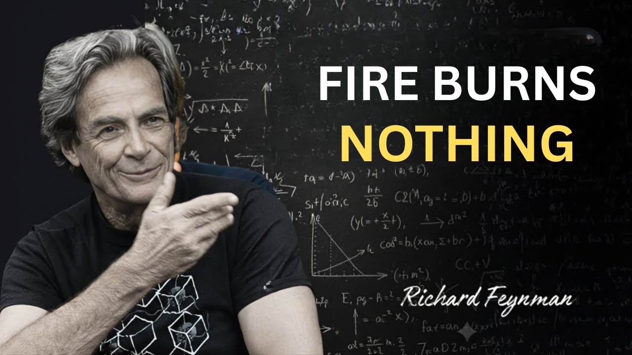 Why Does Fire BURN? Feynman's Answer Will DESTROY Your Reality