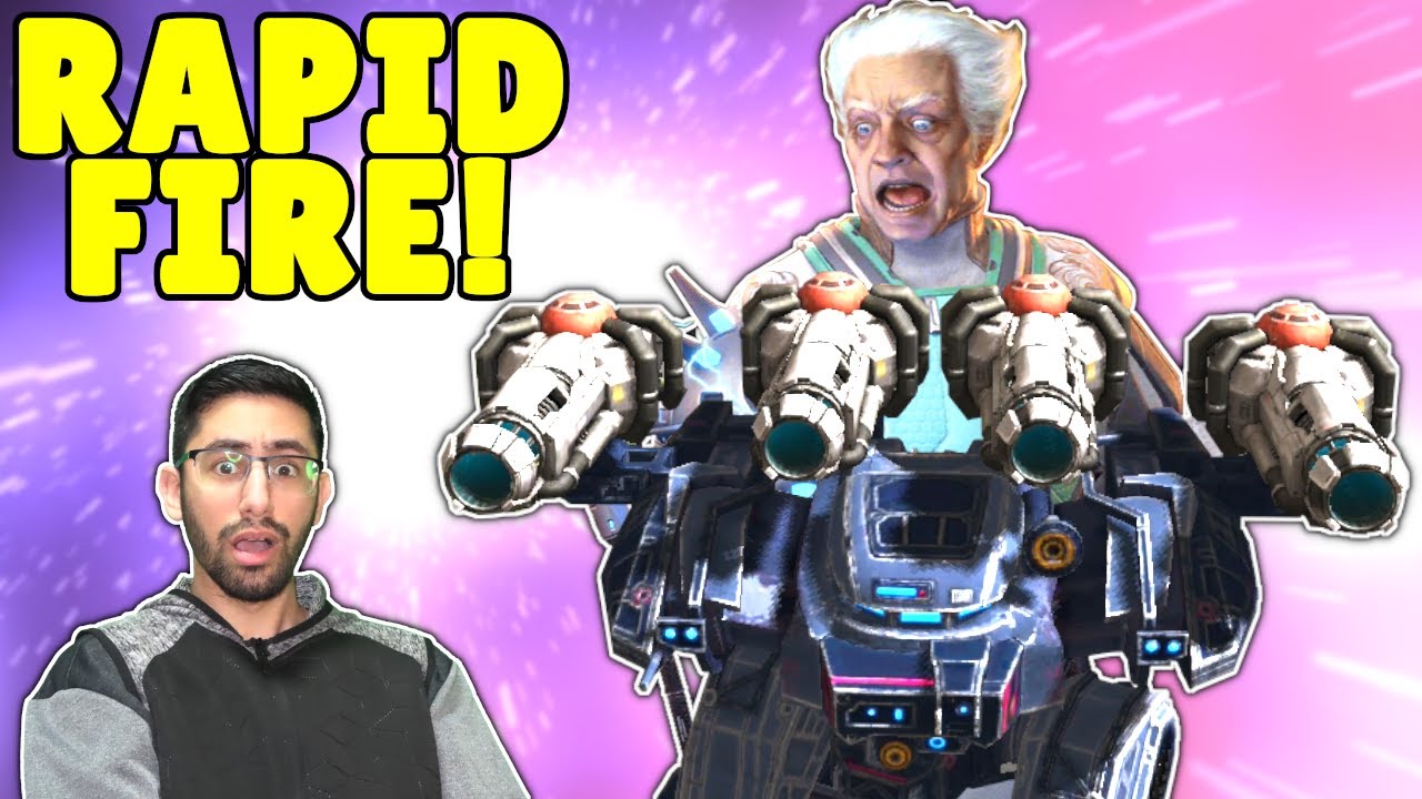 Crazy! Rapid Fire REDEEMER Behemoth With NEW Plasma Pilot | War Robots MK3 Gameplay WR