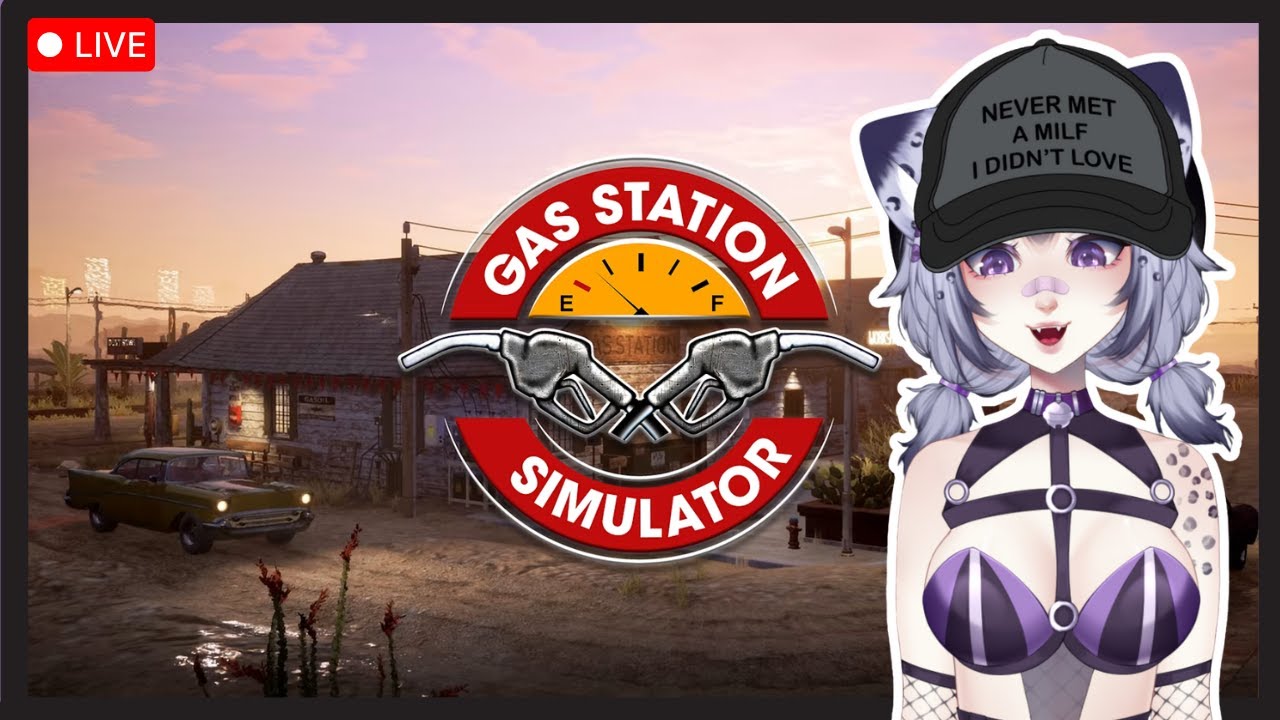 Come Fill Em' Up | FULL INSTANTKITTY VOD GAS STATION SIM