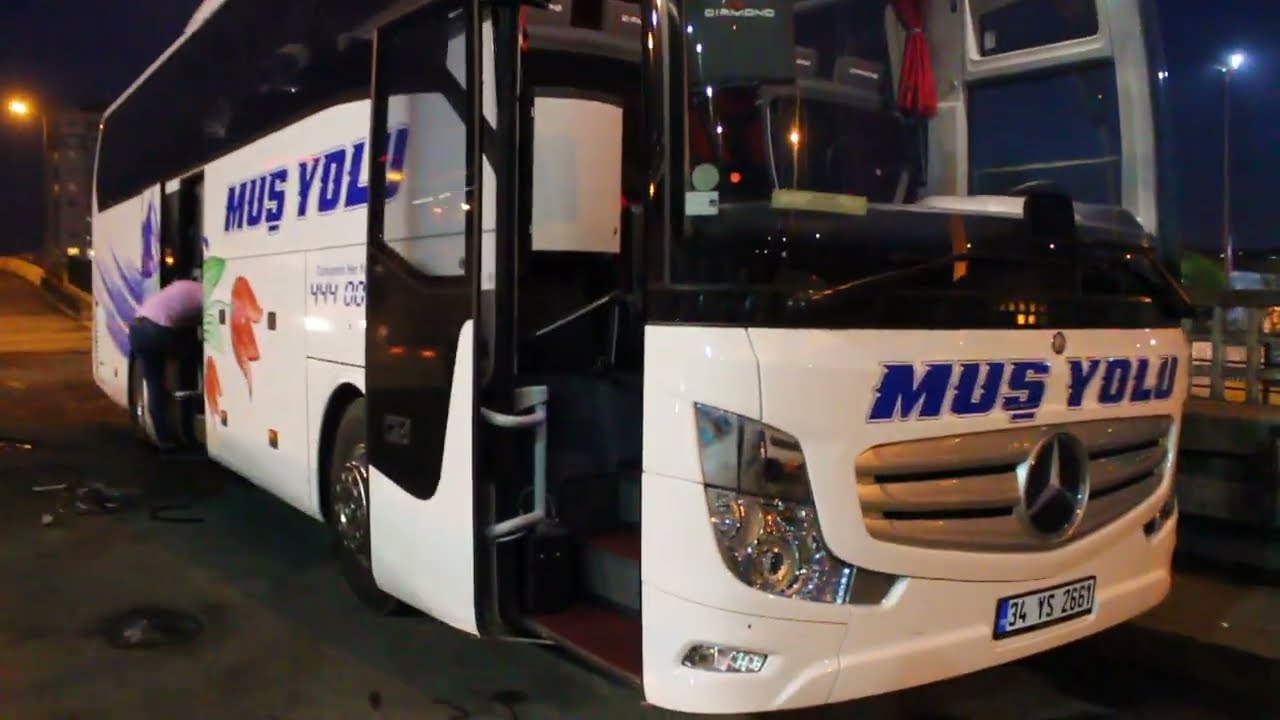Muş Yolu Turizm'in 2018 Yılında Yaptığı Travego 16 Yatırımı-TV Kenarlıkları Kırmızı