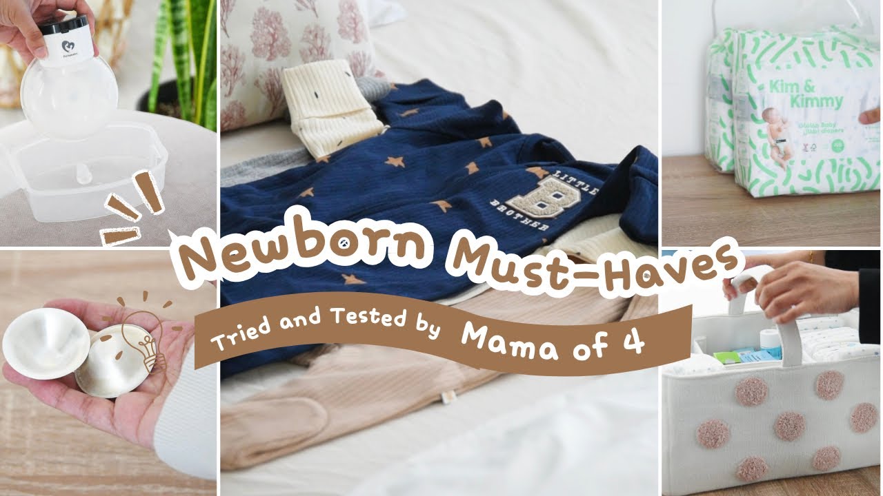 NEWBORN Must-Haves | Tried and Tested by Mama of 4